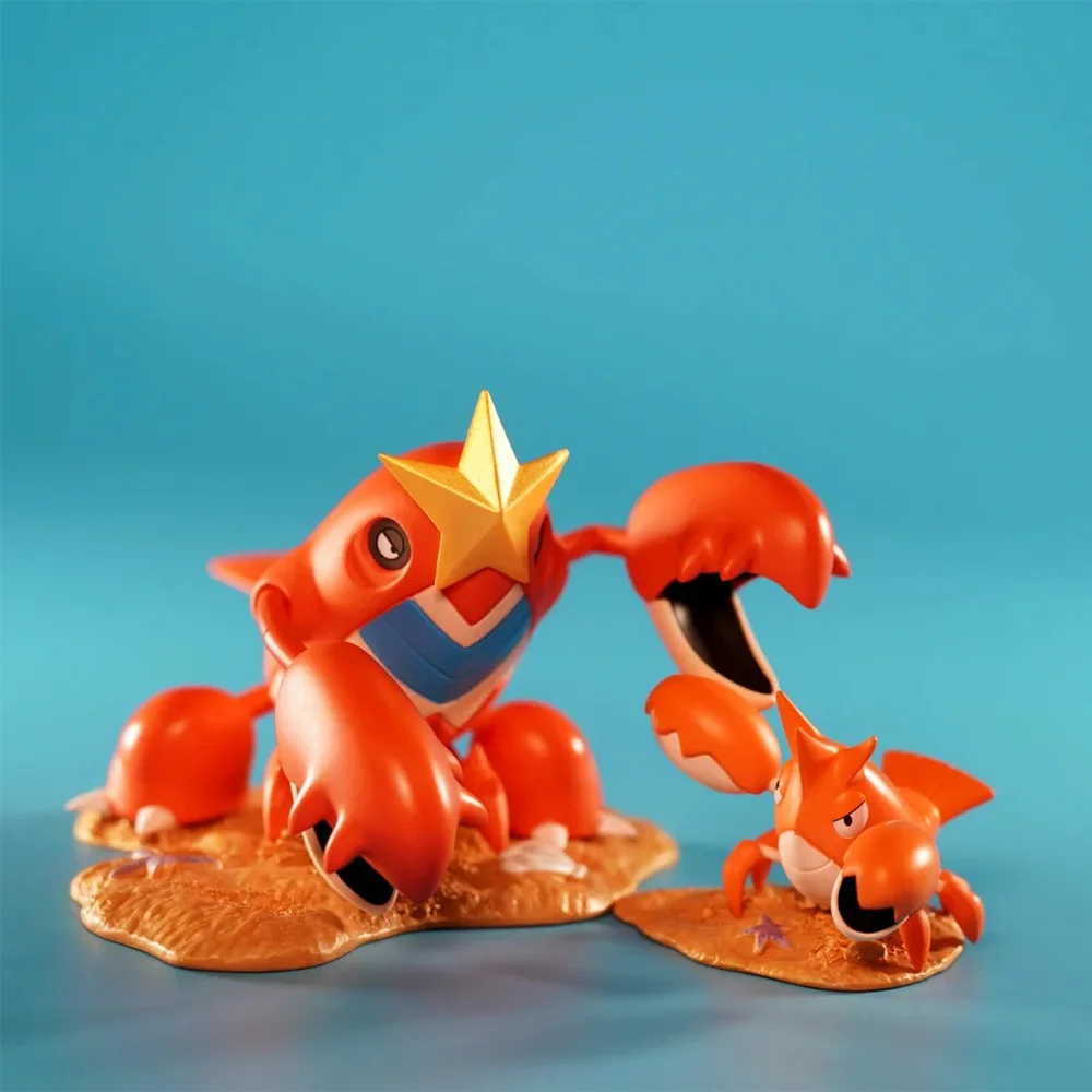 Ace 1/20 Statue Pokemon Figure Crawdaunt Corphish #342 #341 Action Figure Figurine Collectible Model Ornament Toy Adult Kid Gift