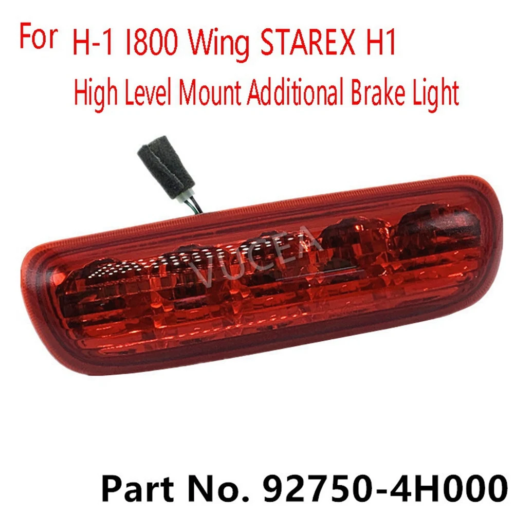 Third Brake Light for H-1 I800 Wing STAREX H1 LED High Level Mount Additional Rear Tail Stop Signal Warning Lamp