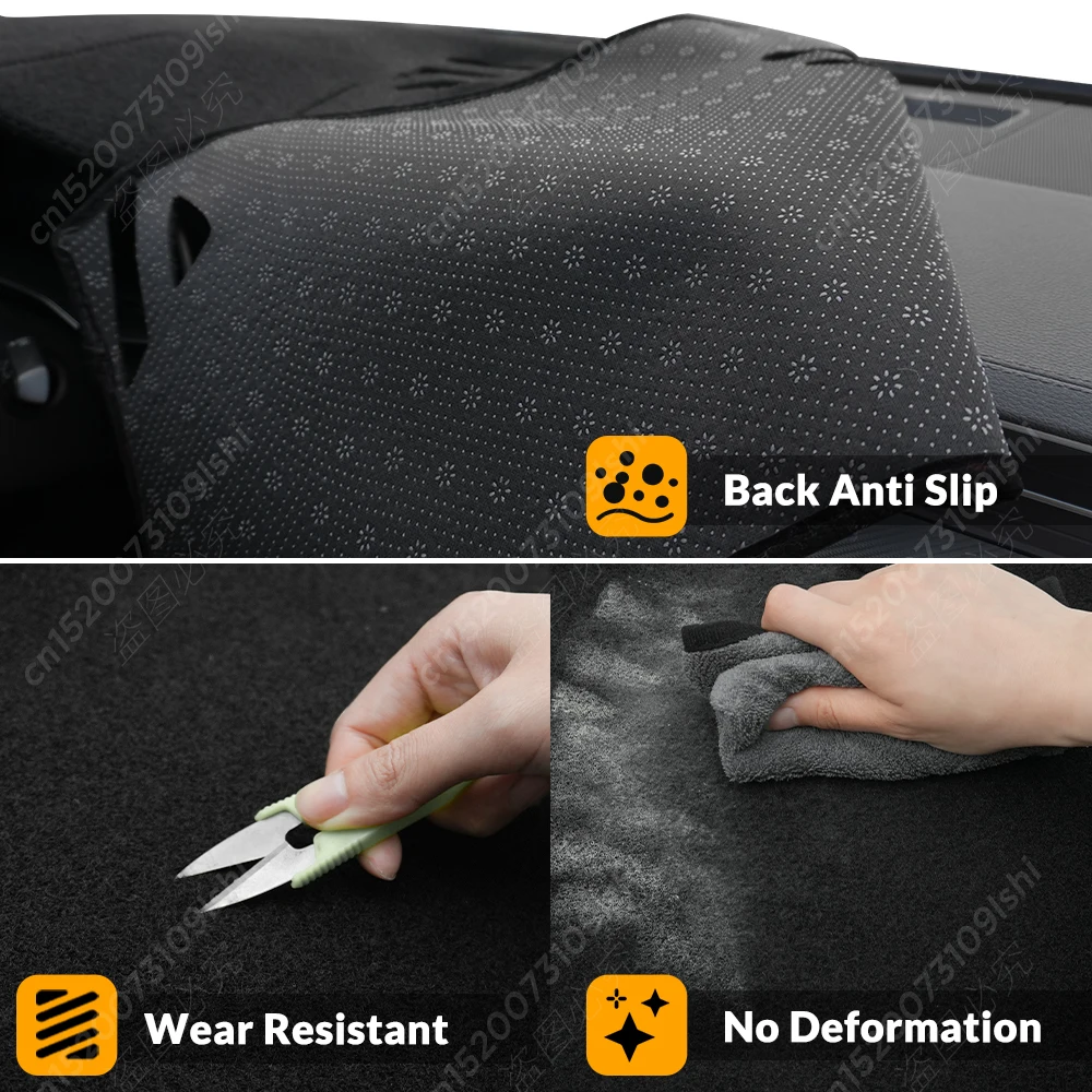 Car Dashboard Cover For Chevrolet Spark 2013 2014 2015 Dash Mat Sun Shade Anti-UV Carpets Car Accessories