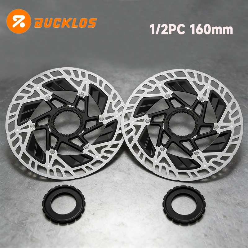 

Дисковый тормозной ротор BUCKLOS 160 мм Centerlock, плавающий, с быстрым охлаждением, сверхлегкий
