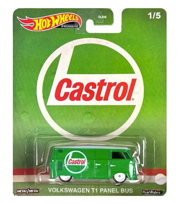 Originale Hot Wheels Intrattenimento Cultura Modello di Auto Premium Volkswagen T1 Bus Chevy Pickup Ragazzo Giocattoli per Bambini Set di Veicoli a