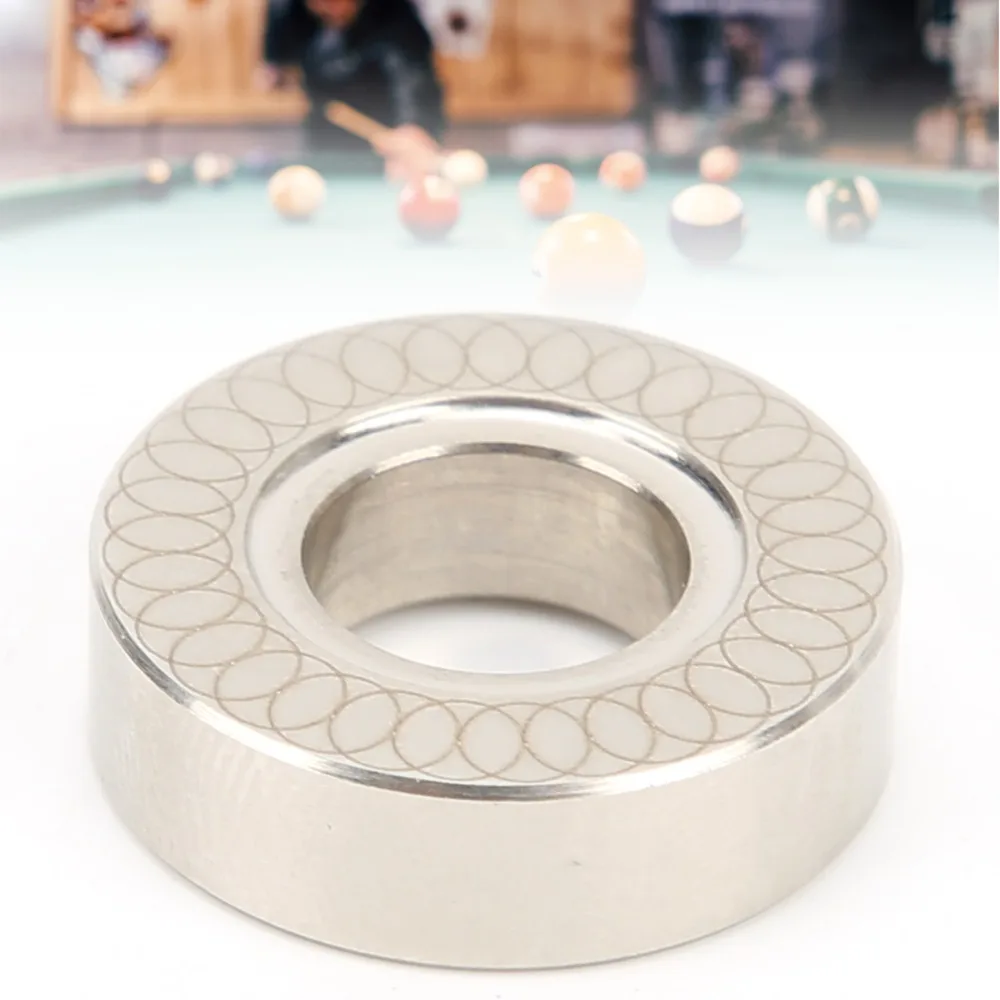 

Stainless Billiard Pool Stick Tool Portable Stability Billiard Practice Balance Ring Pool Cue Weights Billiard Training