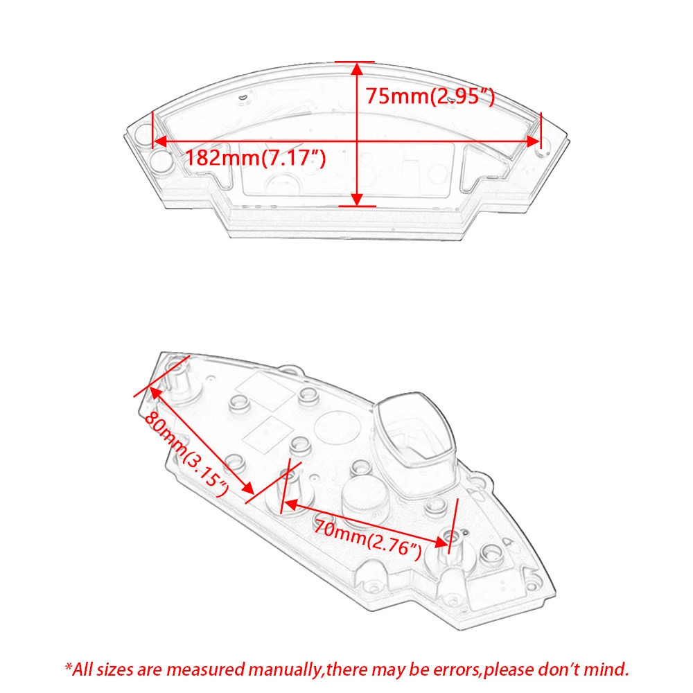 

Speedometer Instrument Case Gauge Odometer Tachometer Housing Cover For KAWASAKI ZX-10R ZX10R ZX 10R 2011 2012 2013 2014 2015