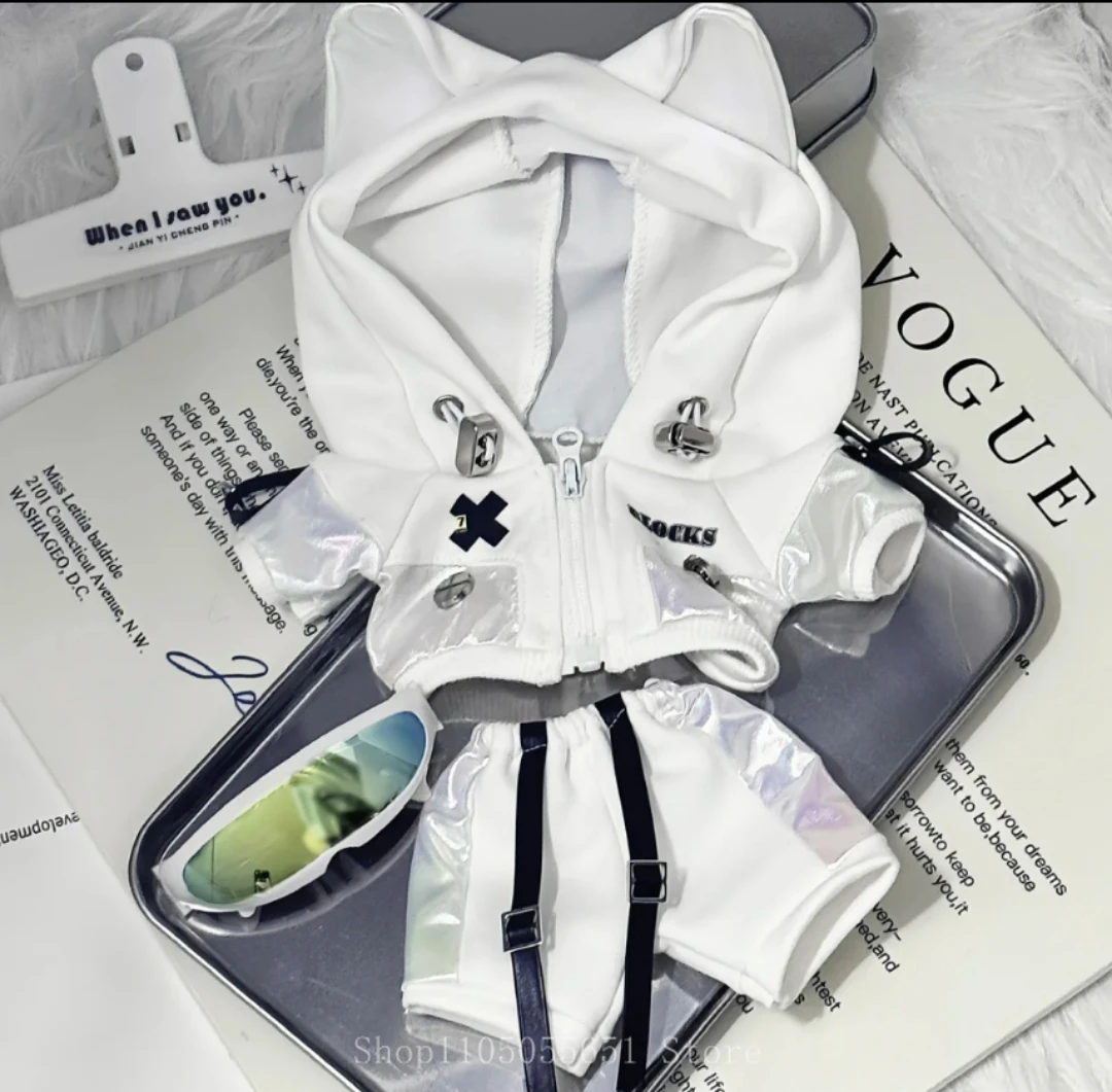 أورورا خلال اليوم 20/25/30 سنتيمتر مجموعة ملابس دمى القطن تغيير تزيين اكسسوارات الدعائم