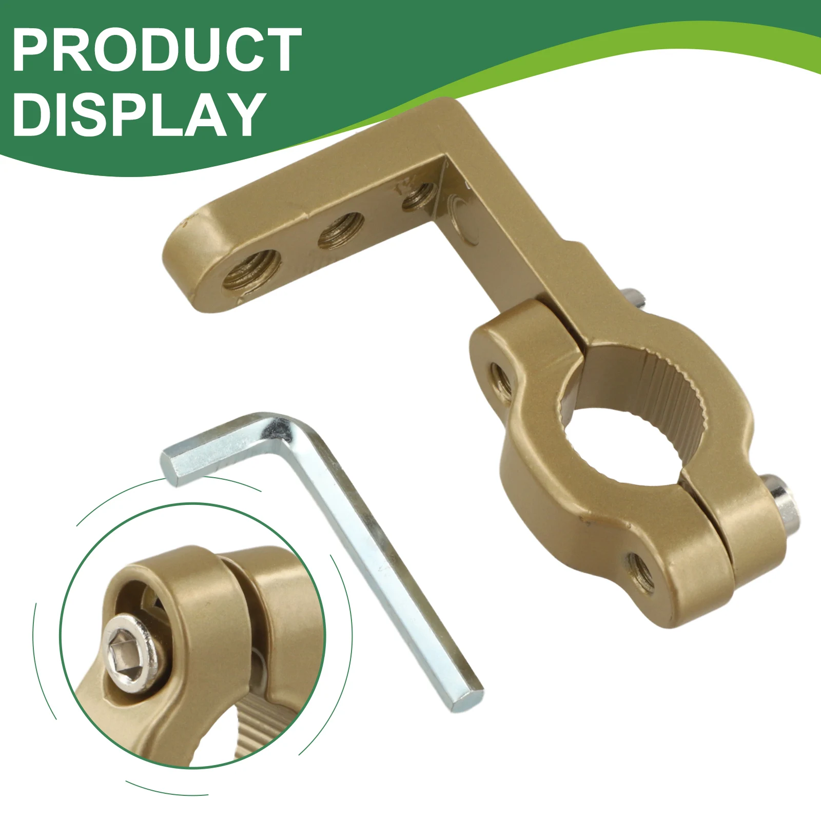 for rider Accessory Installation Black Mounting Bracket Handlebar Riser Quick Installation High Hardness For Motorcycle