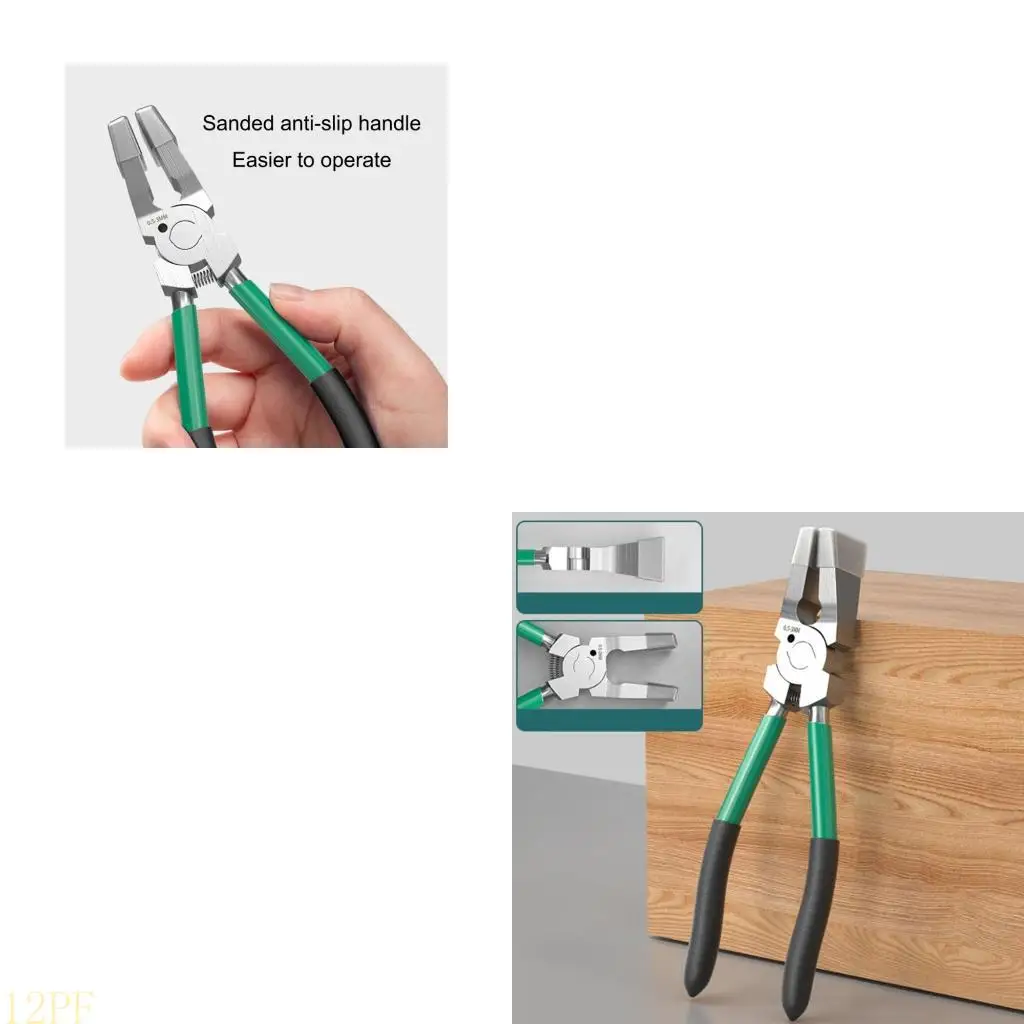 

12PF Ergonomic Clip Plier Crafting Pliers Carbon Steel Tool For Rivet Edges Refinement