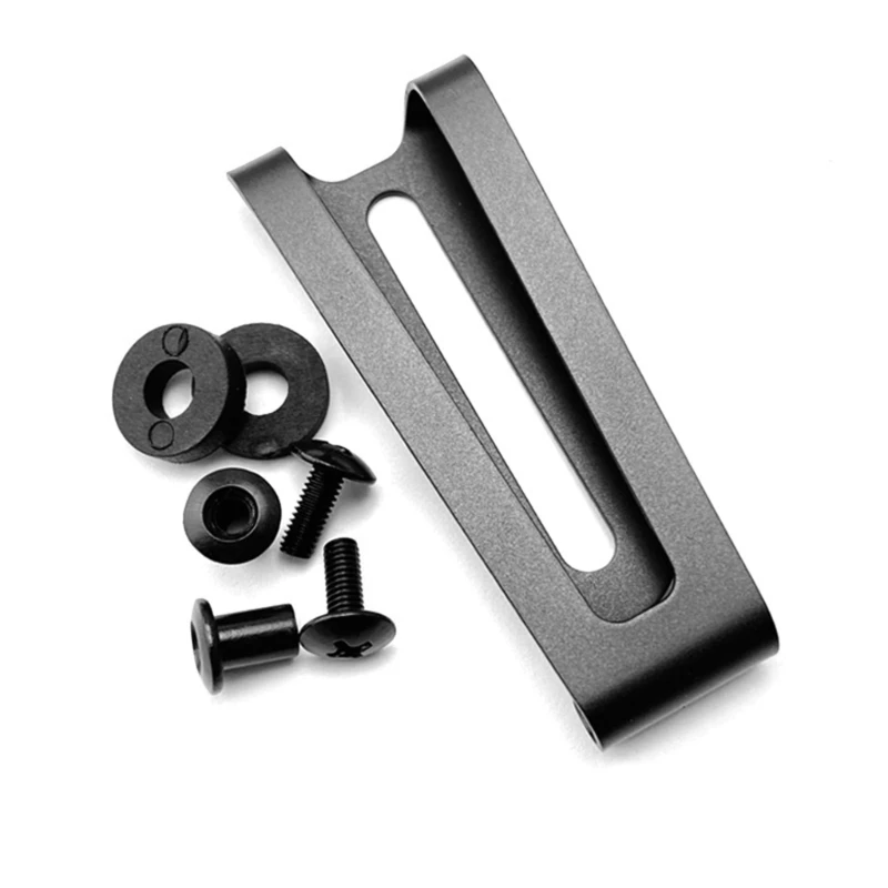 

Q2Q4 Belt Clip K Sheath Metal Holsters Waist Clips for Kydex K Sheath Clip Replacement Metal Belt Clip with Screws