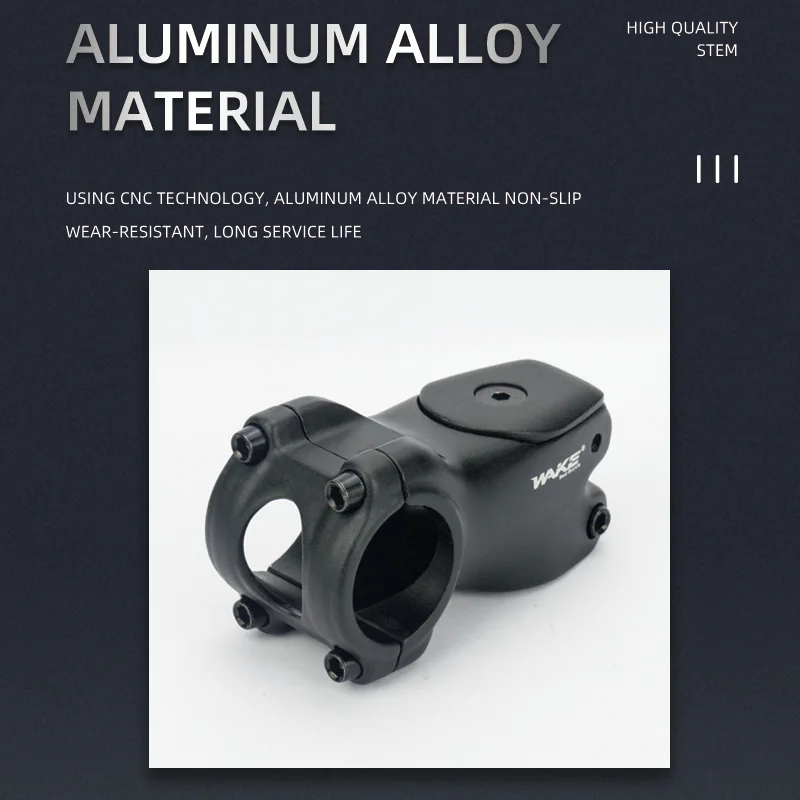 Wake-vástago para manillar de bicicleta de montaña, accesorio ultraligero de aleación de aluminio de 50mm, alta resistencia, para ciclismo BMX