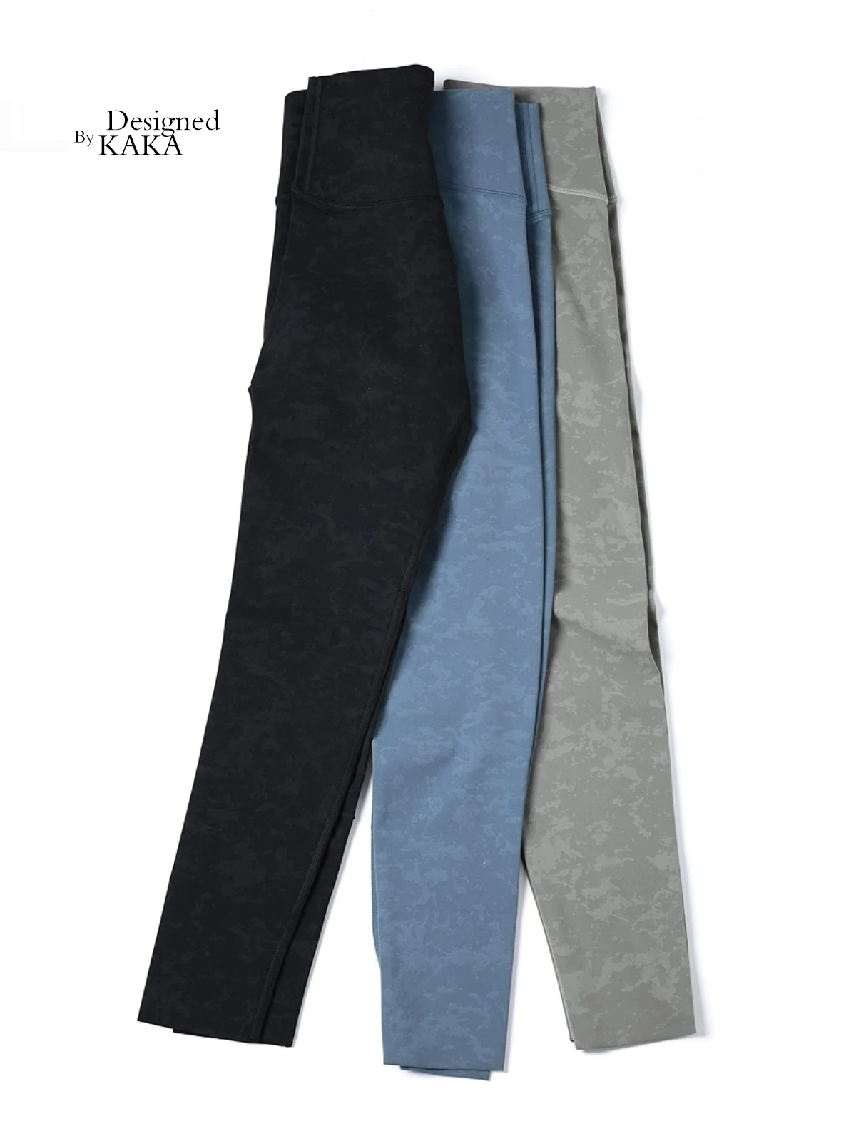 Pantaloni fitn yoga elastici a vita alta Naked Feel k Flower Funzionale un dimagrimento un speciale pantaloni per il tempo libero