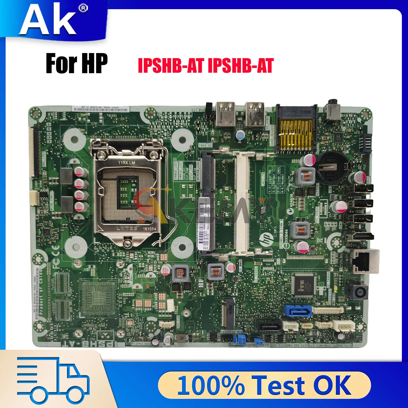 

IPSHB-AT для материнской платы HP Pavilion 22-3 23-r AIO с DDR3 793298-601 793298-601 793298-001 100% полностью протестировано