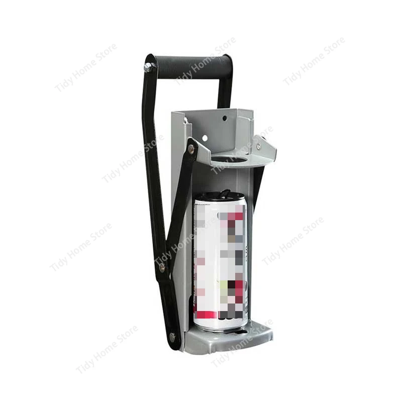 

Алюминиевая дробилка для банок и открывалка для бутылок | Сверхмощная металлическая настенная банка для пива с газировкой — экологически чистый инструмент для переработки