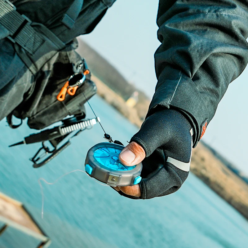 صندوق أدوات صيد HASIDA مع شفرة - مراجعة Fishing Line Box وسعره