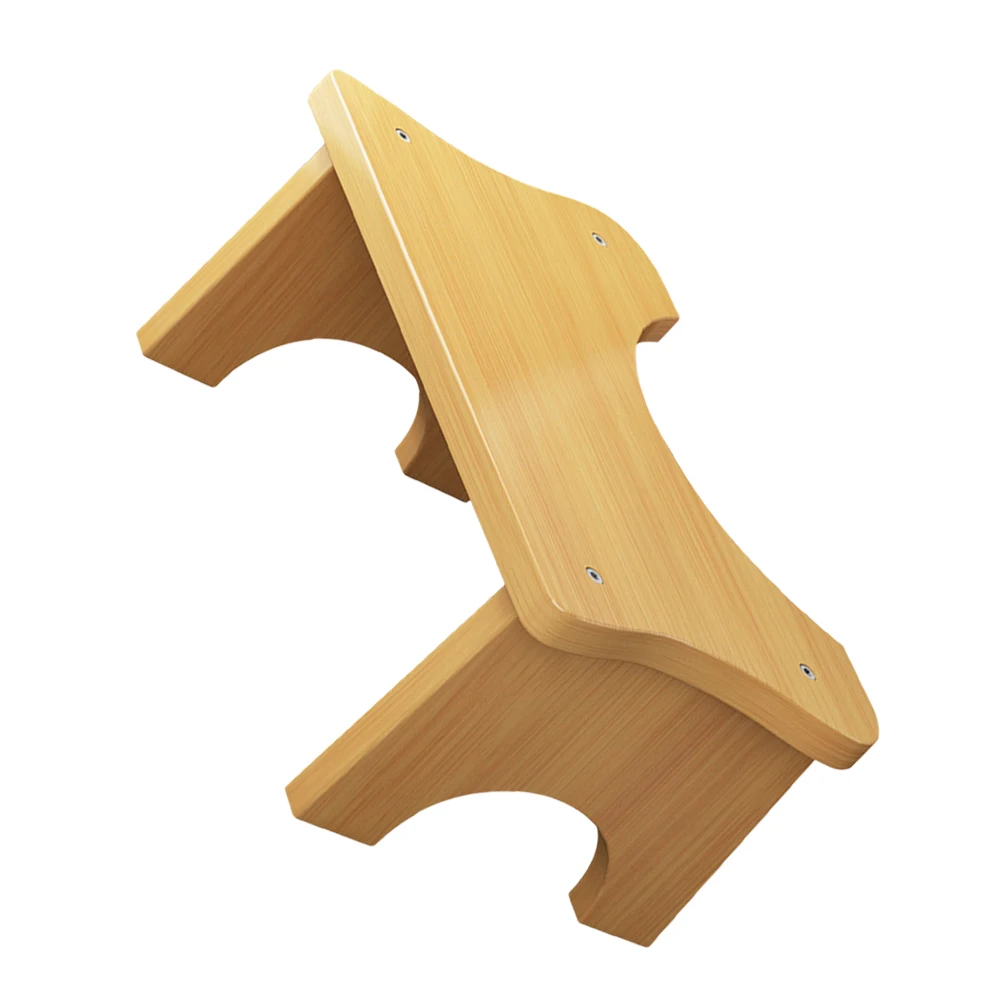

Wooden Toilet for Kids Adult Non Bathroom Footstool Portable Lightweight Stable Sturdy Potty Seat Gift Idea for Bathroom