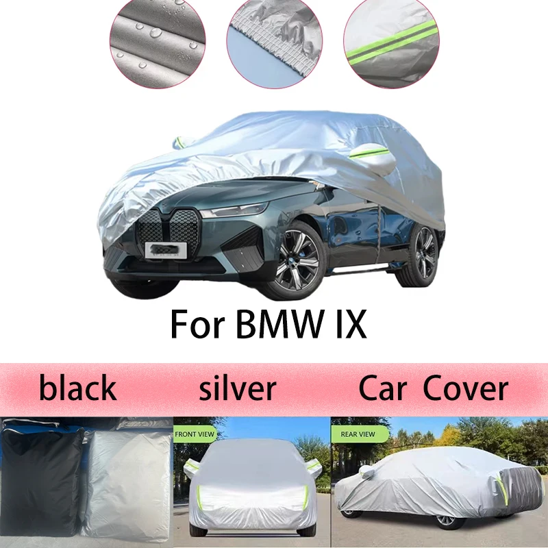 

For BMW IX Outdoor Protection Full Car Covers Snow Cover Sunshade Waterproof Dustproof Exterior Car Accessories car cover winter