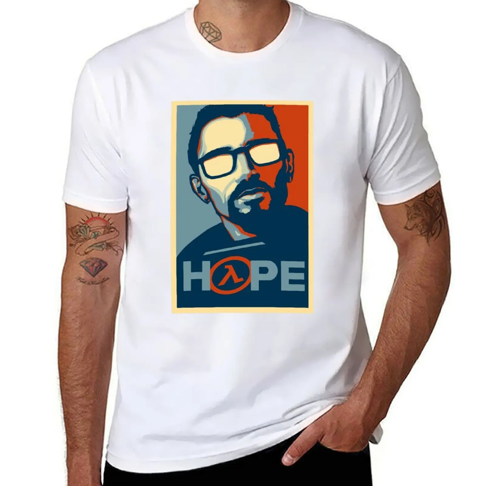 Half Life Hope T-Shirt t shirt custom print cotton t shirt pack T-Shirt
