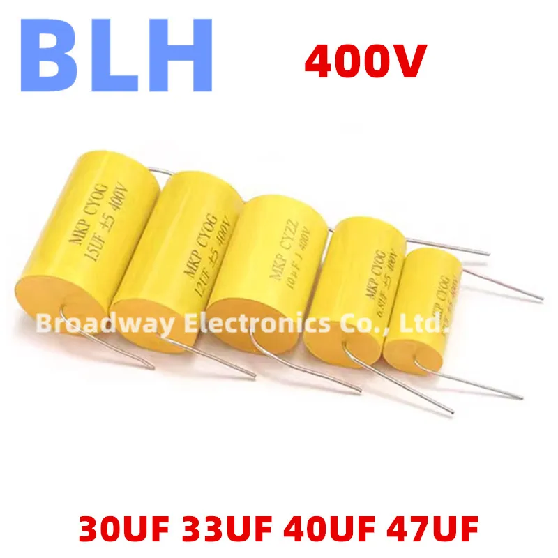 5PCS 400V DC Audiophiler Axial MKP Audio Grade Capacitor 30UF 306 33UF 336 40UF 406 47UF 476