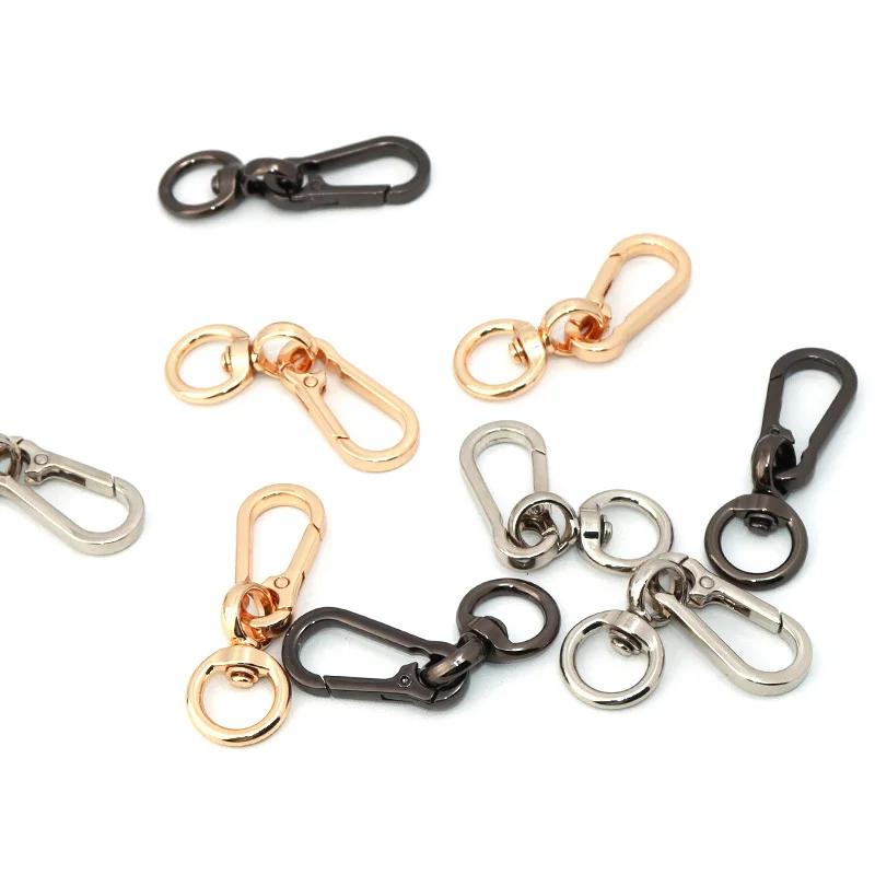 Автомобильный брелок для ключей, разноцветная металлическая пряжка из цинкового сплава, пряжка для собаки, сумка, брелок для ключей, фурнитура, аксессуары, пряжка с омаром