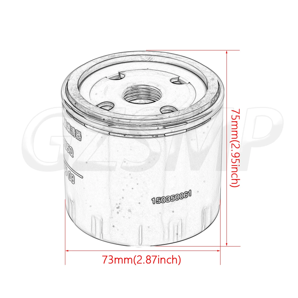 Fit for Loncin VOGE DS900X 900DSX LX900-C 900 DSX DS 900X LX900 C Motorcycle Oil Filter