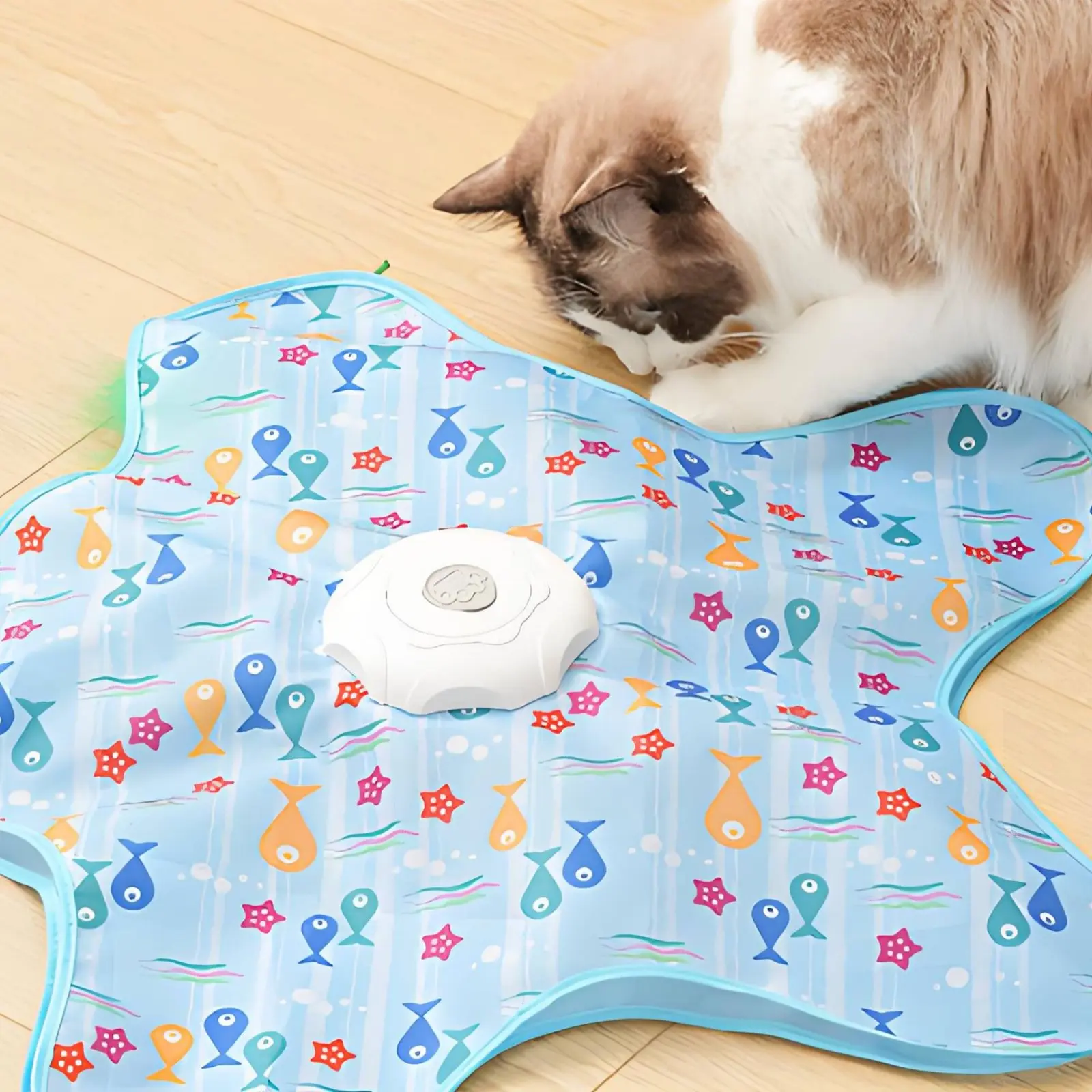 Juguete automático interactivo para gatos – 3 velocidades y modo descanso - imagen 4