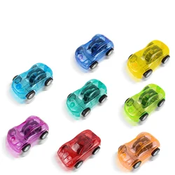 HOT SALE 6Pcs Mini Car Toys Plastic Pull Back Cars Clockwork Toy Cars for Children Wind Up Vehicle Model Funny Gifts Kids Toys