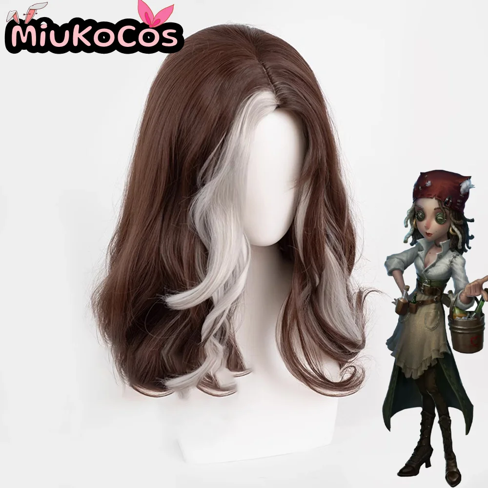IN STOCK Barmaid Demi Bourbon Proofreader Cosplay Wig MiukoCosplay Game Identity V Cosplay Halloween Cosplay Wig