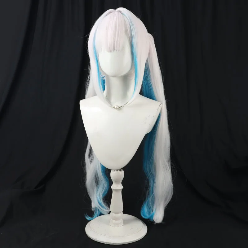 Virtual YouTube Vtuber Lize Helesta Cos Cosplay Wig Halloween Carnival Party Props Synthetic Hair Heat Resistant Fiber + Wig Cap
