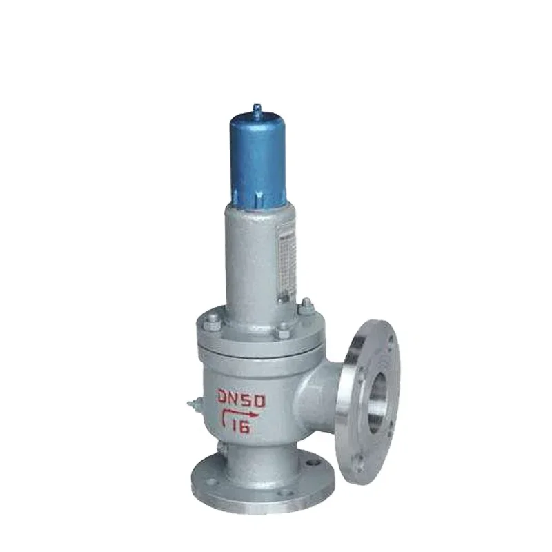 

Spring flange pressure safety valve