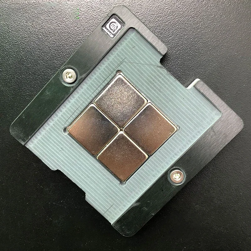 Imagem -06 - Aquecimento Direto Bga Solda Stencils Template Plant Tin Plataforma para Lcd tv Cpu Chip Universal 08 Milímetros 065 Milímetros
