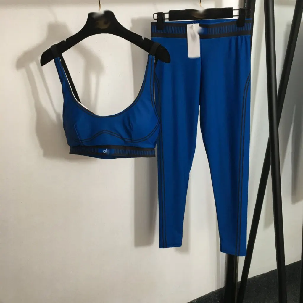 

Nanyou New Hot-Selling Yoga Sports Suit Camisole And Elastic Slim-Fitting Leggings Women's Fitness Clothing Set