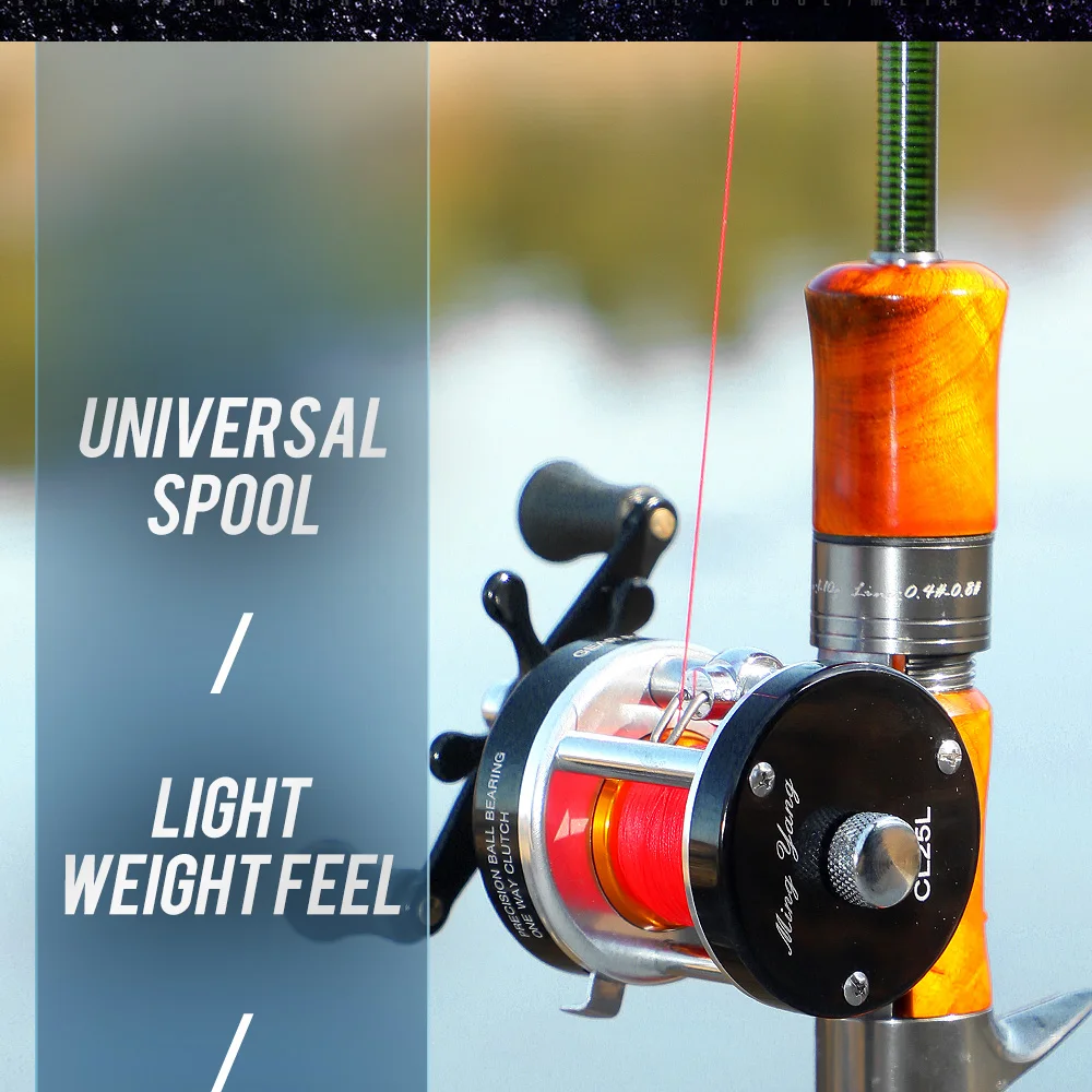 WEIHE CL25 Angelrolle Vollmetall-Guss Exquisite Baitcasting-Angelrolle – Detail 3