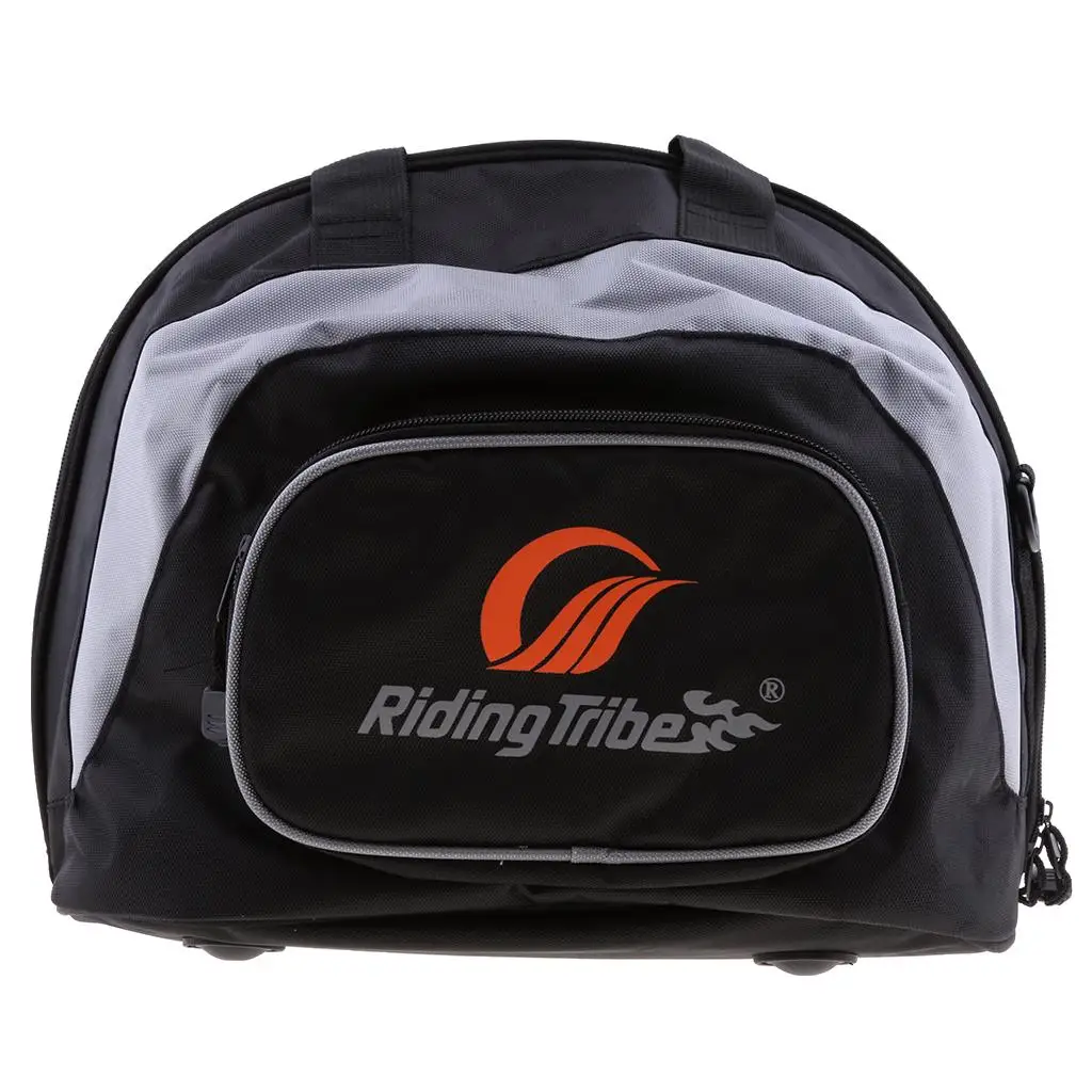 Motorbike Helmet Bag Waterproof and Dustproof Carry Storage Pouch for Motorcycle Rear Seat Luggage