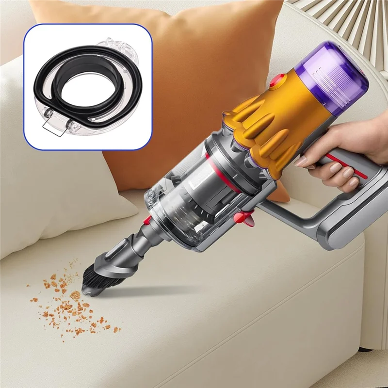 B89B-غطاء صندوق الغبار مع مجموعة مرشحات Fordyson V10 الرقمية ضئيلة فراغ المرفقات غطاء دلو الغبار مع حلقة لإحكام الإغلاق