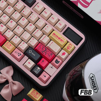FBB keycaps keep the car distance R2 sweet cool locomotive girl hot sublimation PBT original customized mechanical keyboard