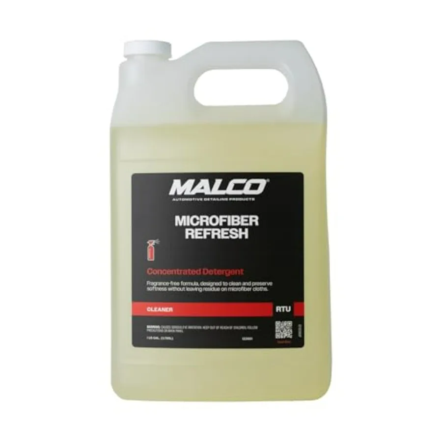 

Концентрированное моющее средство Microfiber Refresh для микрофибровых полотенец и салфеток - очищает, восстанавливает, сохраняет мягкость - 1 галлон - Cl
