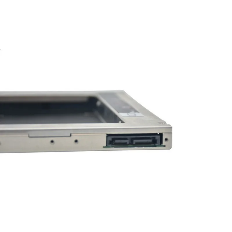 9.5mm 12.7mm Aluminum 2nd Second Hdd Caddy 9.5mm SATA 3.0 Optibay 2.5'' SSD DVD CD-ROM Enclosure Adapter Hard Disk Drive