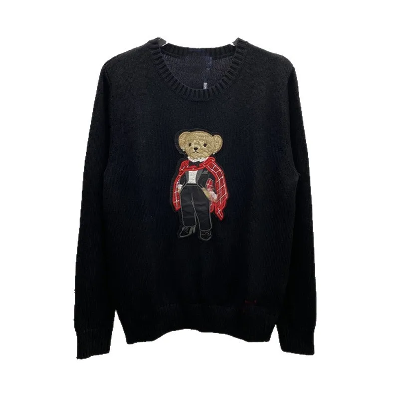 เสื้อสเวตเตอร์คอกลมผสมขนสัตว์น้ำหนักเบาสำหรับผู้หญิง - เสื้อถักแขนยาว เนื้อนุ่ม ระบายอากาศได้ดี สไตล์ลำลองหรูหรา