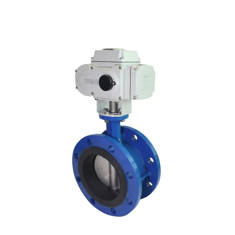 

Electric Actuated Butterfly Valve 12 Inch 10 Inch Carbon Steel Double Flange Marine Electric Actuator Butterfly Valve