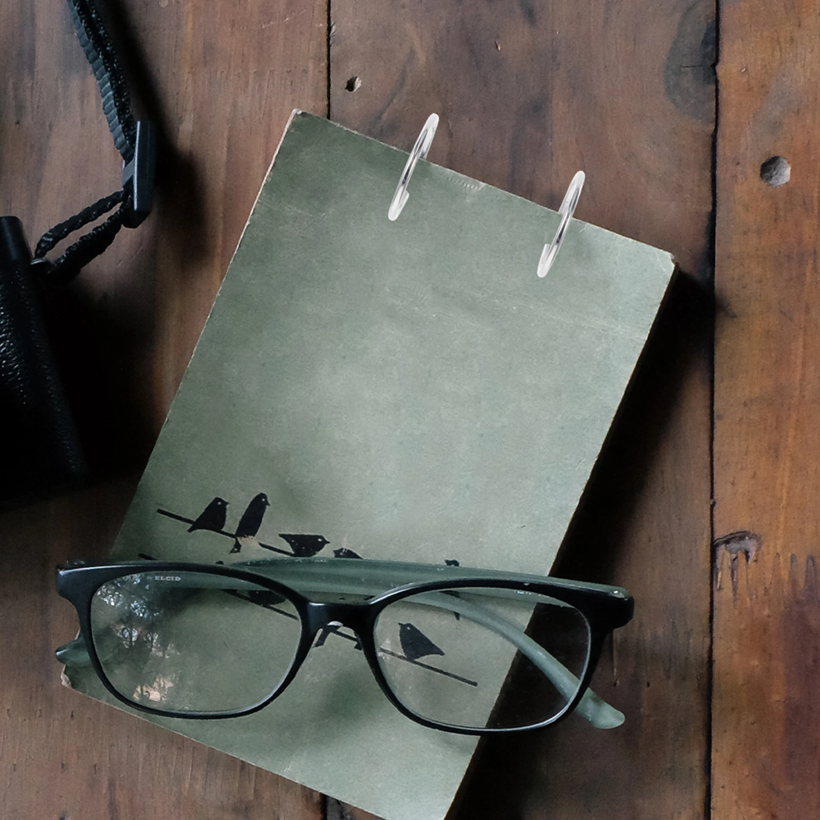 10개입 테이블탑 사인 바인더 클립 메탈 메뉴 스탠드 홀더 가격 표시용 테이블 카드 링 더블 페이퍼 바인더 경량 포스터