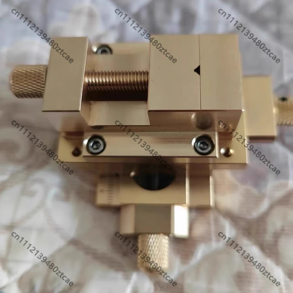 Micro Cross Slide Vise Dovetail Guide XY Axis Adjustable Mini Linear Stage Precision Manual Sliding Table  Machining Repair Work
