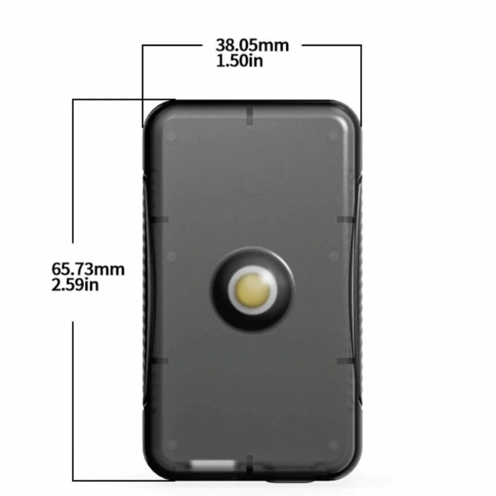 ABS Material LED Sensor Light Magnetic Induction Type C Rechargeable Anti-Collision Lamp Long Battery Life LED Light Source