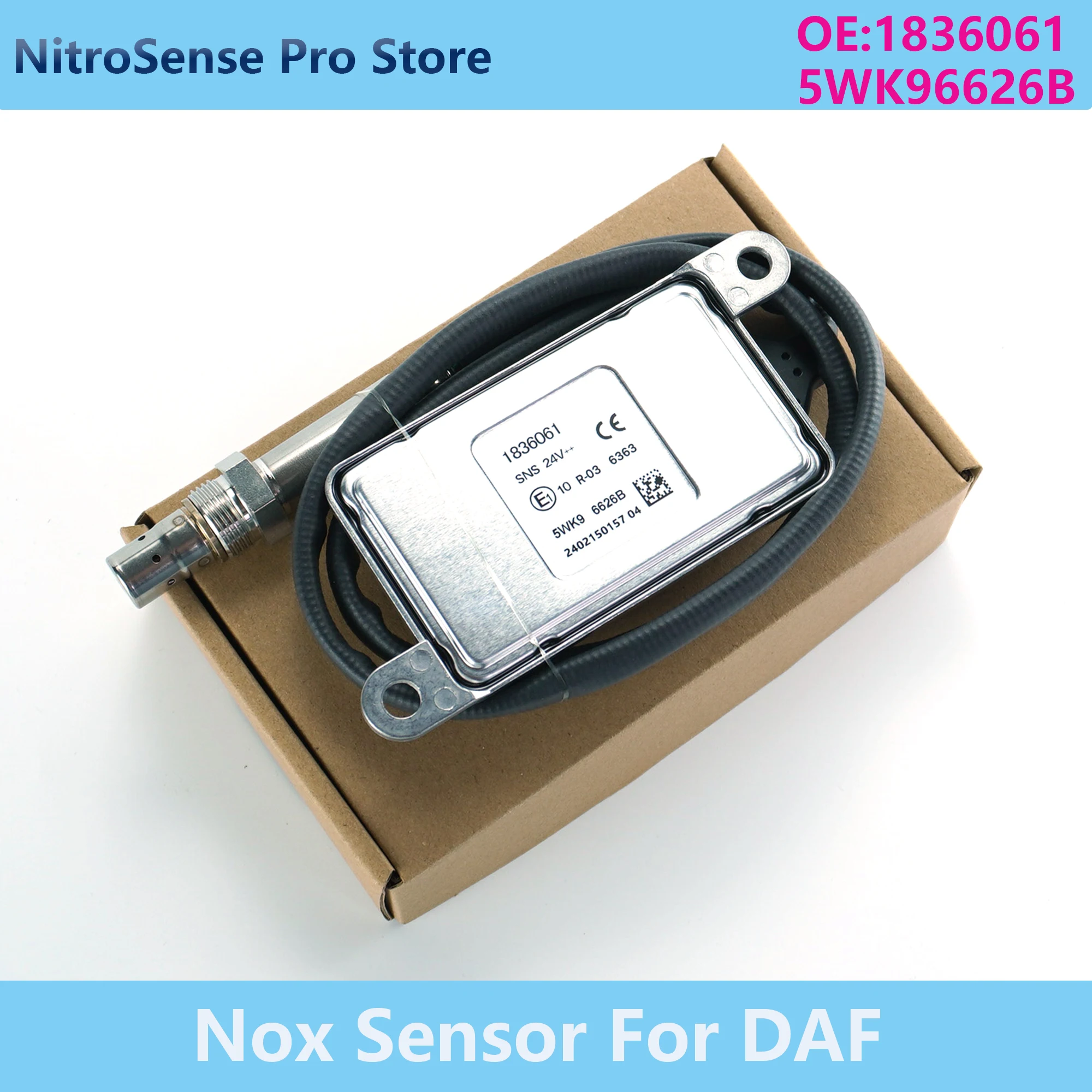 

1836061 5WK9 6626B 5WK96626B New Nitrogen Oxide Sensor Nox Sensor for For DAF 24v