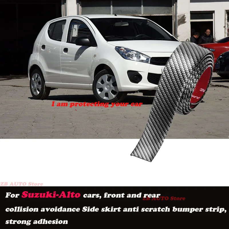 

Strong adhesive bumper strip, front and rear lip side skirts, collision and scratch resistant suitable For Suzuki Alto