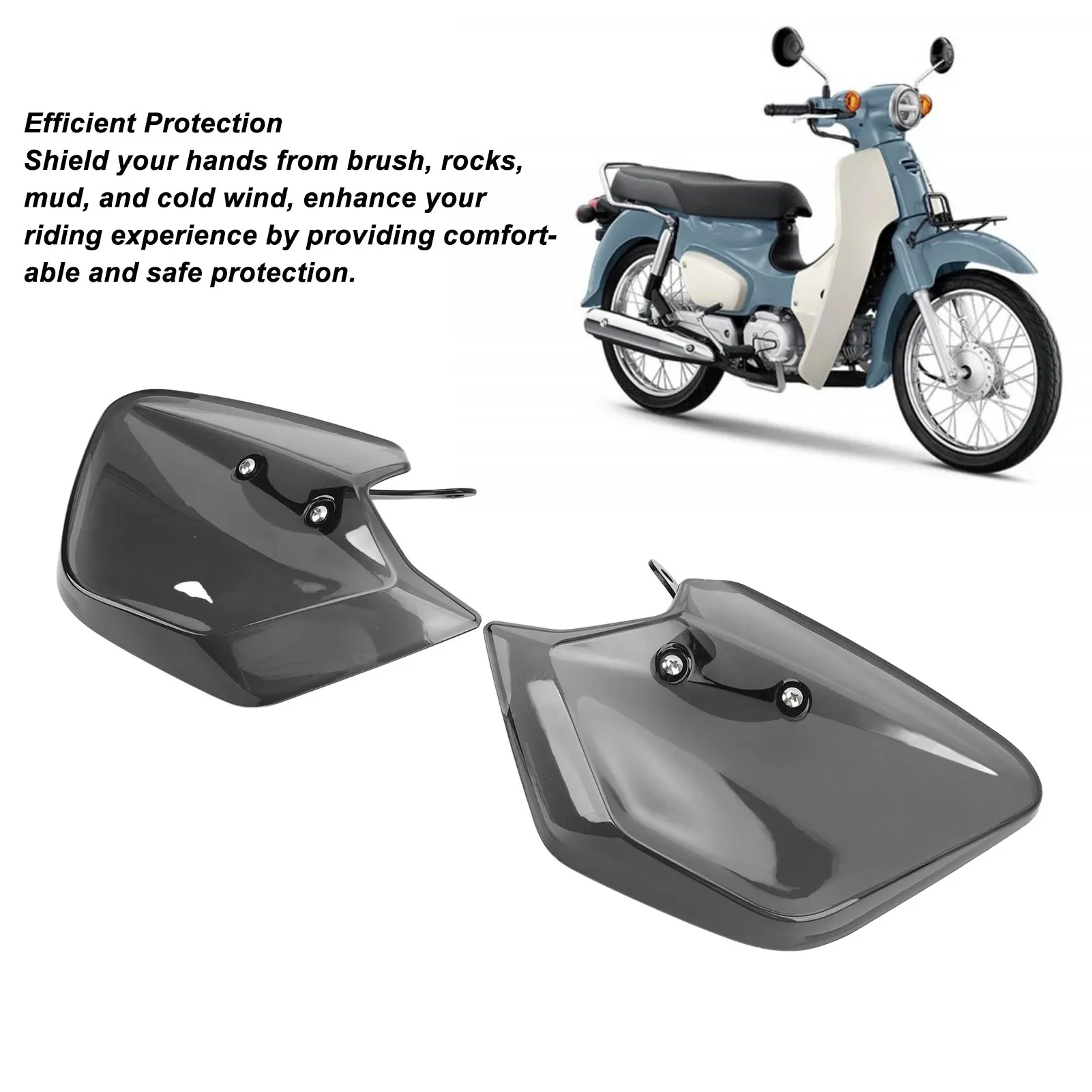 1 Pair Motorcycle Handguard Protective Enhanced Safety Motorbike Hand Guard For DAX125 ST125 Monkey CT125 Trail Cross