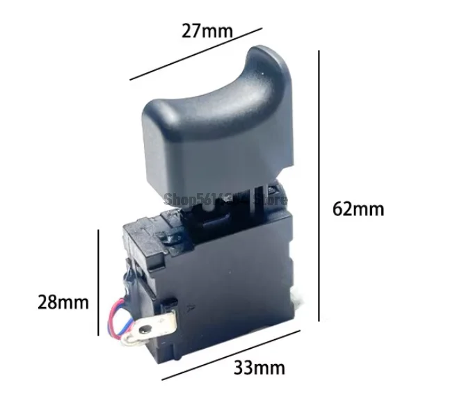 Professional Brushless Lithium Battery Circular Saw Power Switch for DaYi A6-5201 - 5-Inch Portable Saw Power Switch