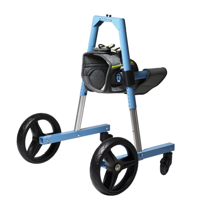 Pet forelimb wheelchair dog disability walking aid paralyzed hind leg standing bracket elderly dog walker