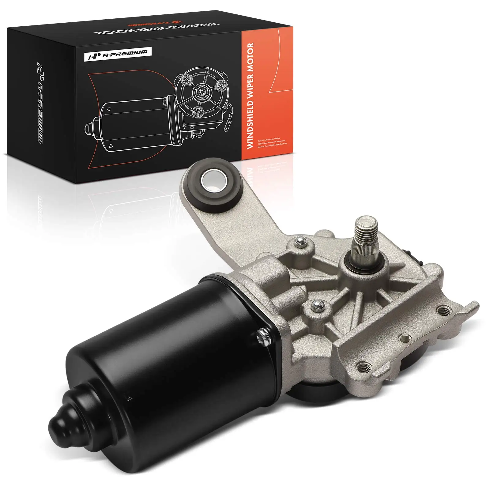 A-Premium Front Windshield Wiper Motor for Nissan Versa 2012-2019