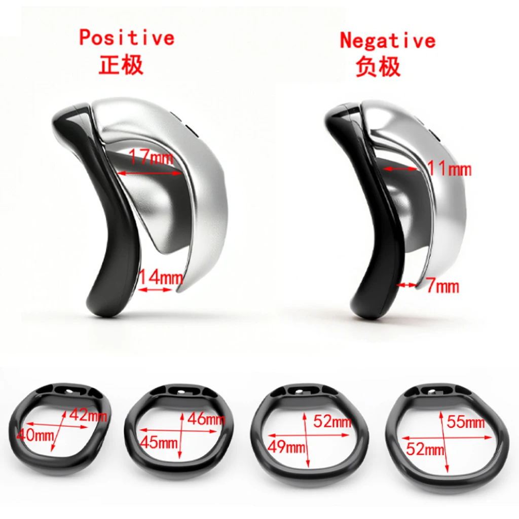 Plastic Micro Femboy Male Chastity Device Cock Cage Penis Ring Adult Sex Toys for Men Pussy CB Lockable Cock Cage With Mini Lock - view 5