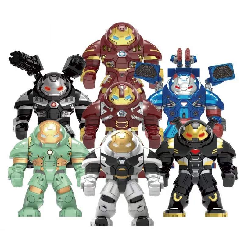 Marvel Mini Building Blocks, Superhero Venom, Hulk, Iron Man, Puzzle Mech, Wholesale Building Blocks, Children\'s Toys, Gifts