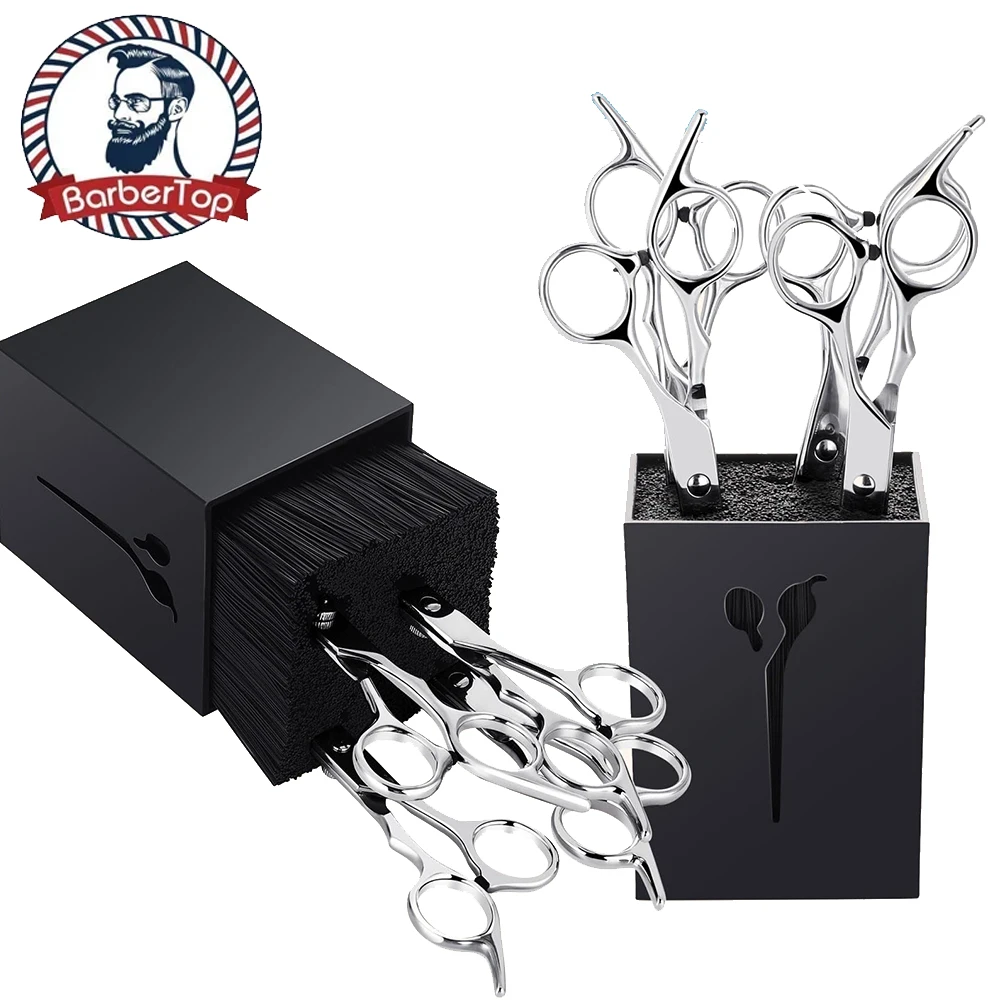 

Hairdressing Scissors Stand Hair Clips Comb Storage Box Holder Hairdresser Clamps Organizer Case