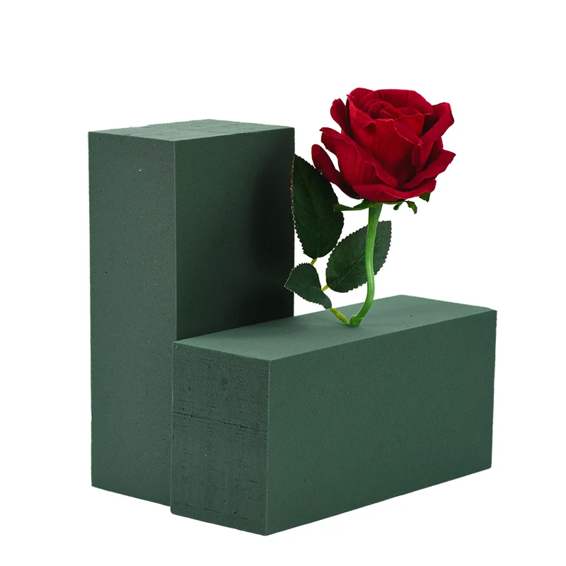 

3PC Floral Foam Blocks for Wedding Party Flower Arrangement Table Decoration Wet Foam Mud Bricks Garden Home DIY Crafts Supplies